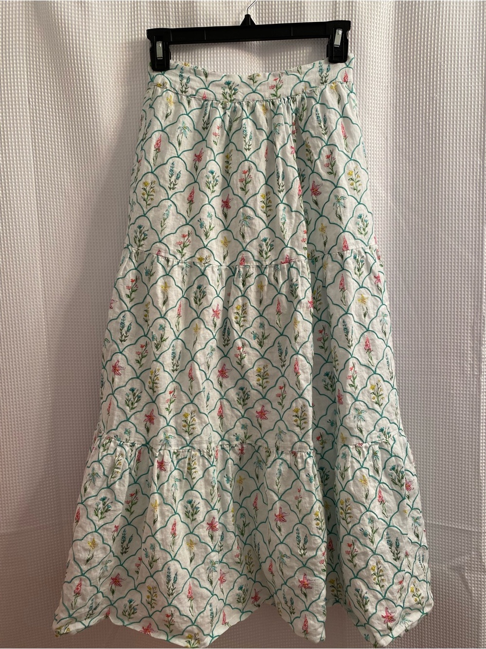 Roller Rabbit Tiered Maxi Skirt
